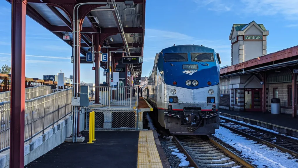 Amtrak Boston to Stamford